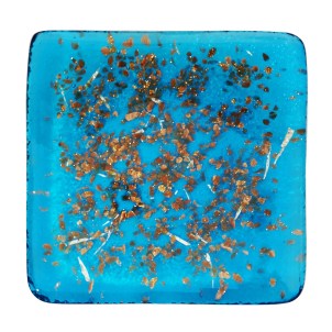 Plato Ravello - Plata Avventurina - Vidrio de Murano original OMG